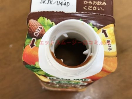 カゴメ【野菜生活】カカオアーモンドスムージー 味